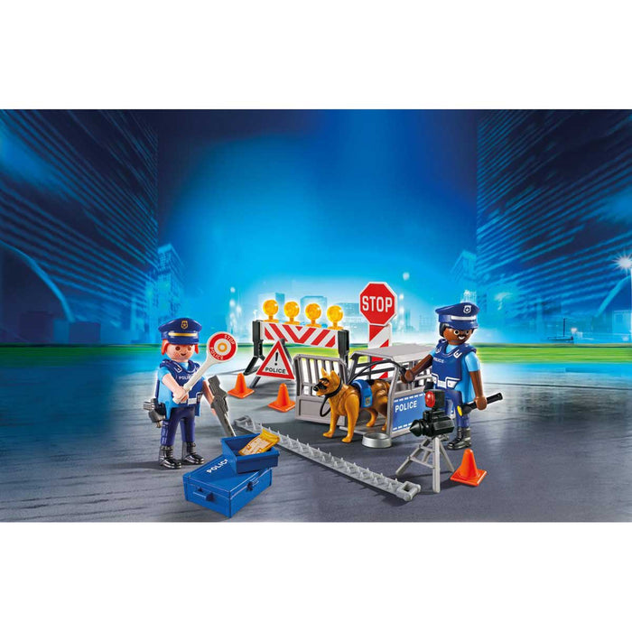 PLAYMOBIL Posto Di Blocco Della Polizia - 6924