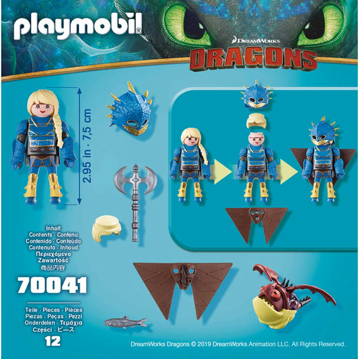 PLAYMOBIL Astrid Con Tuta Da Volo E Gargarozzone - 70041