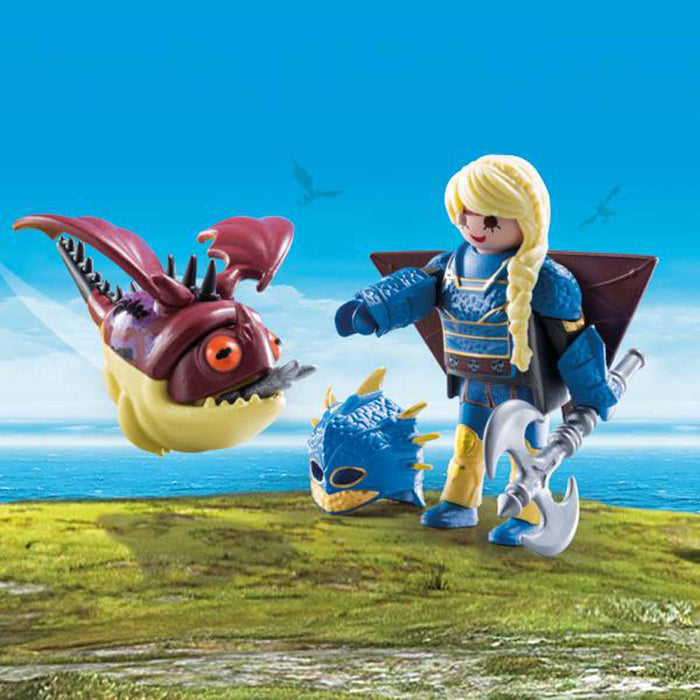 PLAYMOBIL Astrid Con Tuta Da Volo E Gargarozzone - 70041