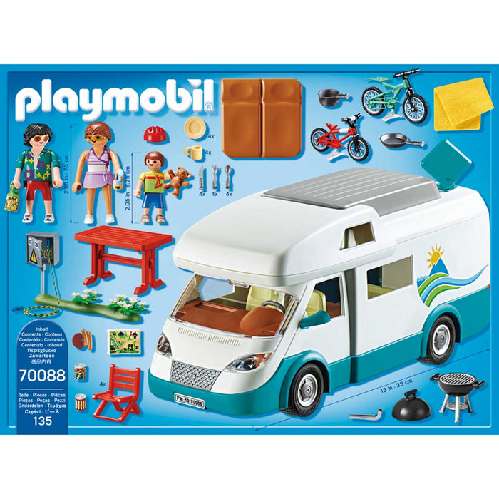 PLAYMOBIL Camper Con Famiglia In Vacanza - 70088