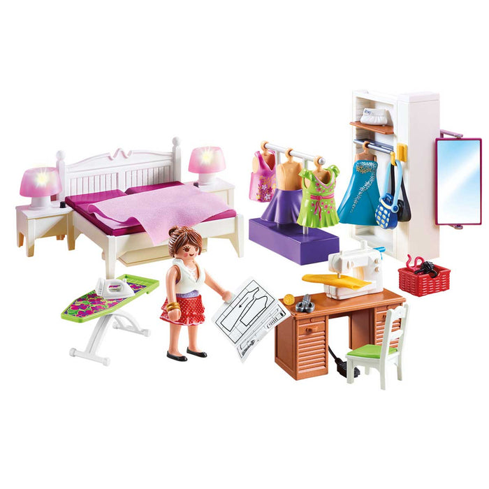 PLAYMOBIL Camera Da Letto Con Angolo Per Cucito - 70208