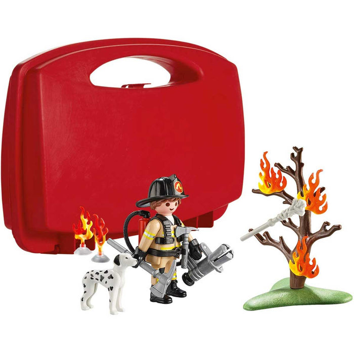 PLAYMOBIL Carrying Case Fire Rescue - 70310