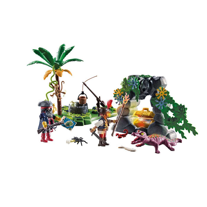 PLAYMOBIL Nascondiglio Del Tesoro Dei Pirati - 70414