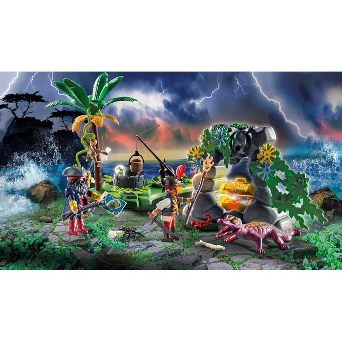 PLAYMOBIL Nascondiglio Del Tesoro Dei Pirati - 70414
