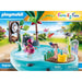 PLAYMOBIL Aquapark Piscina Con Giochi D'Acqua - 70610