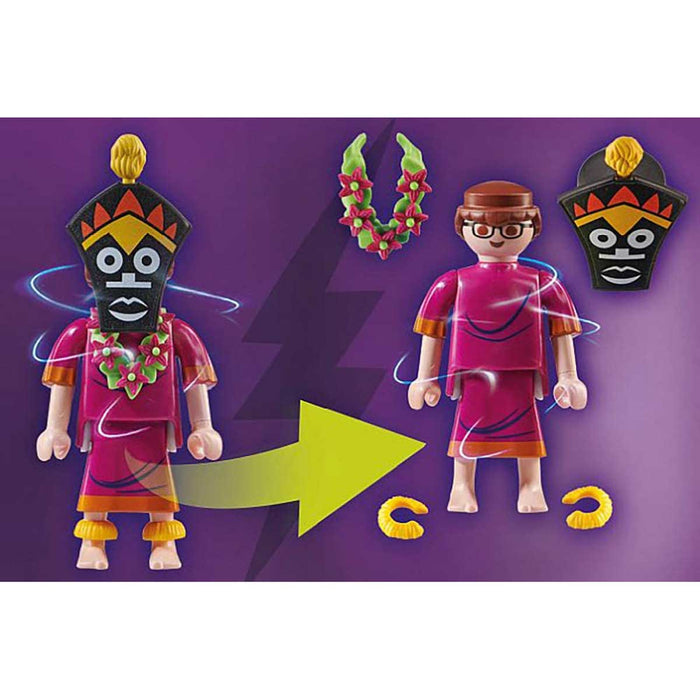 PLAYMOBIL Scooby Doo Inseguimento Witch Doctor - 70707
