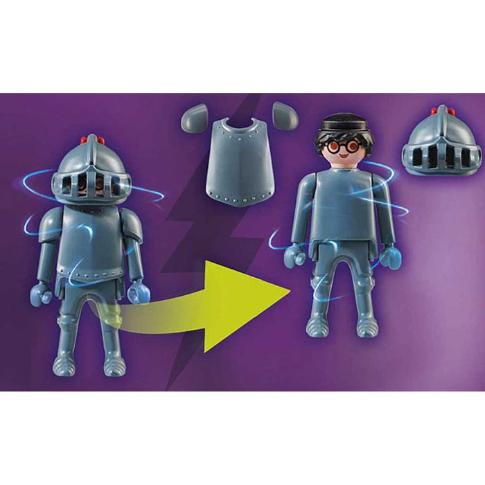 PLAYMOBIL Scooby Doo Assalto Del Black Knight - 70709