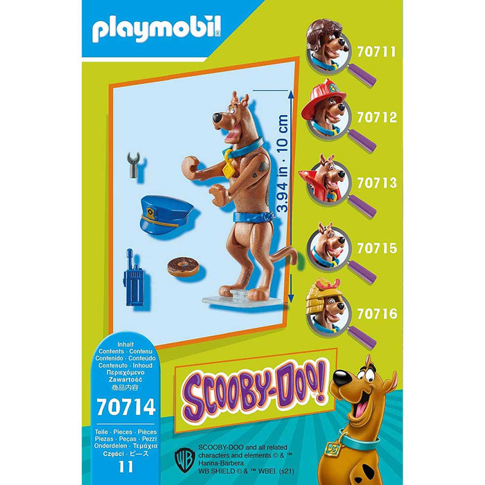 PLAYMOBIL Scooby Doo Scooby Poliziotto - 70714