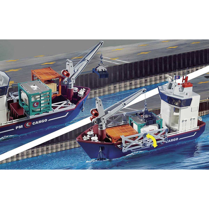 PLAYMOBIL Nave Da Carico Con Container - 70769