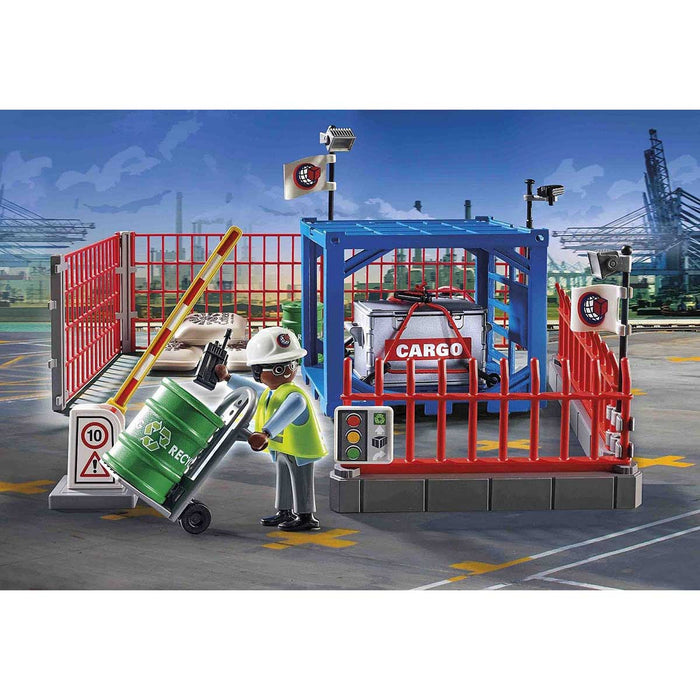 PLAYMOBIL Area Deposito Merci Recintata - 70773