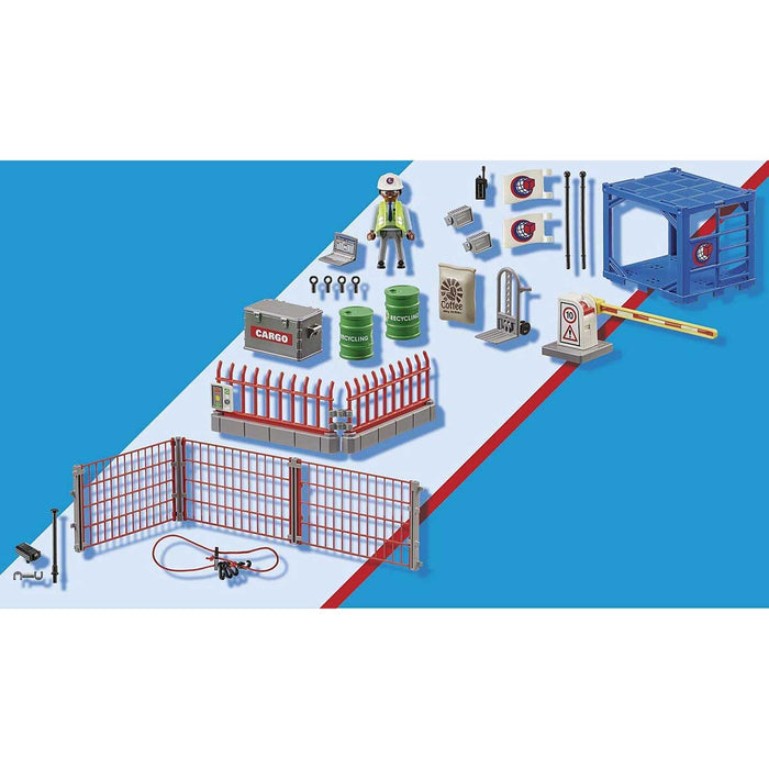 PLAYMOBIL Area Deposito Merci Recintata - 70773