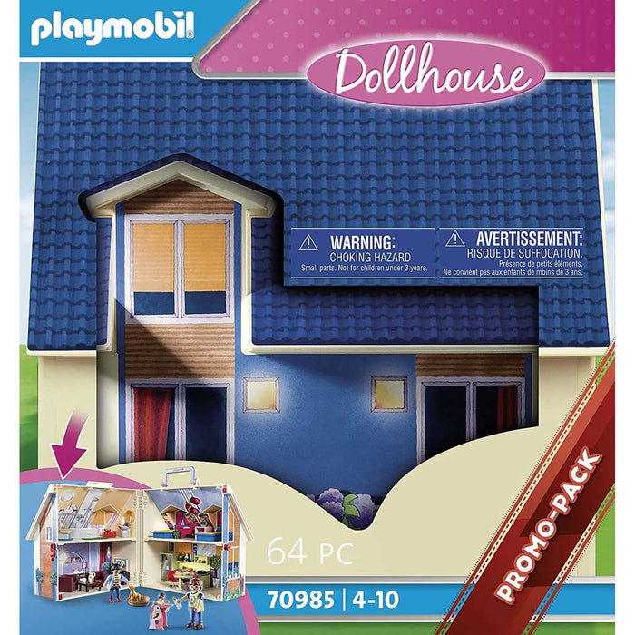 PLAYMOBIL Casa Delle Bambole Portatile - 70985