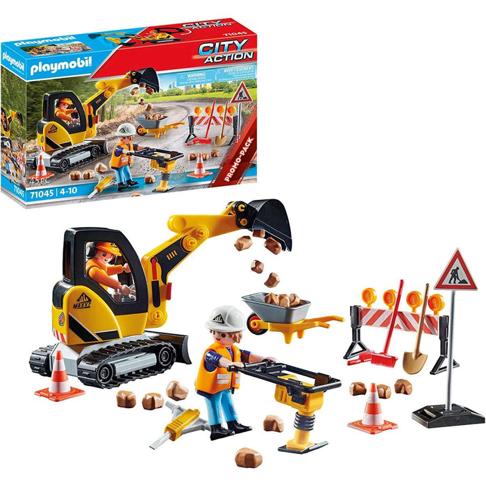 PLAYMOBIL Cantiere Stradale - 71045