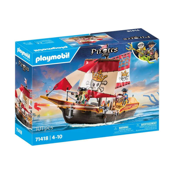 PLAYMOBIL Nave Pirata - 71418