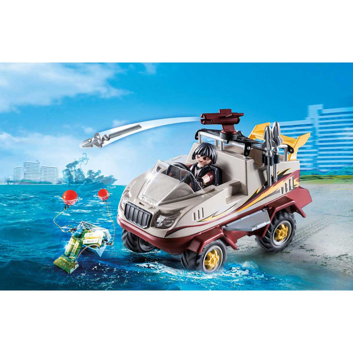 PLAYMOBIL Auto Anfibia Dei Malviventi - 9364