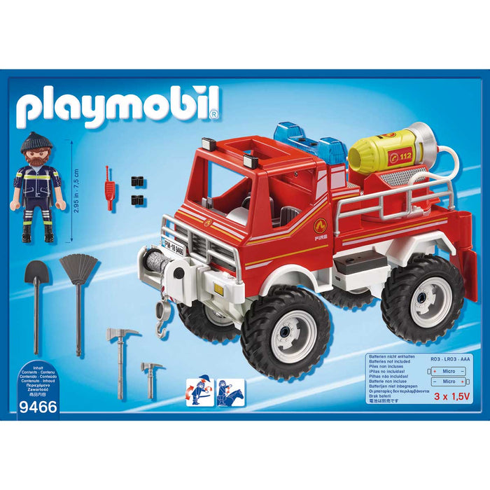 PLAYMOBIL Camion Spara Acqua Dei Vigili Del Fuoco - 9466