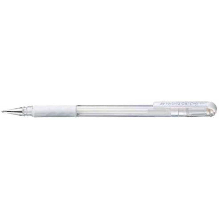 PENTEL Hybrid Grip Penna Luna Bianco - K118-LW