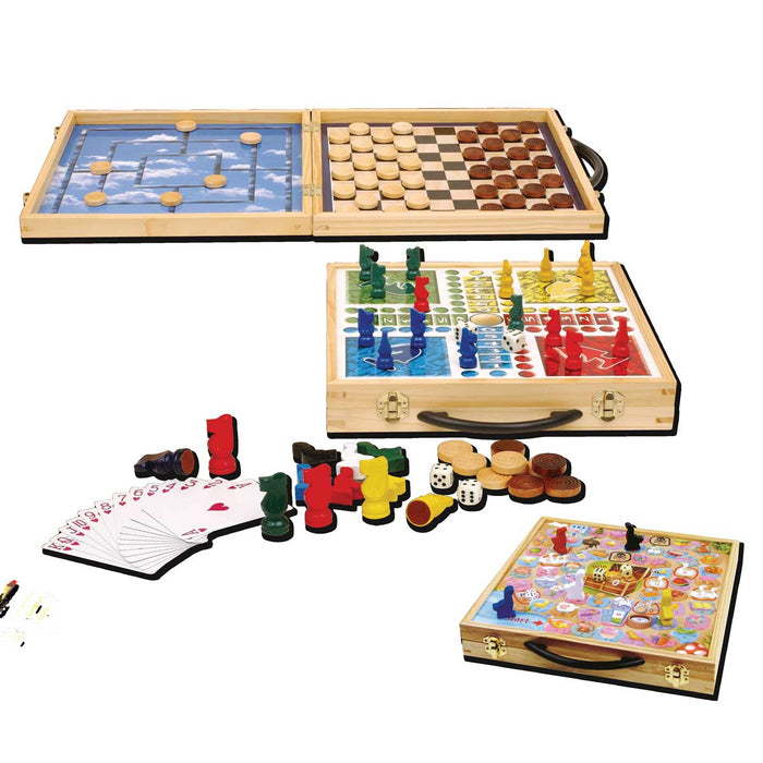 GIOCHERIA 100 Giochi In Legno - GGI190034