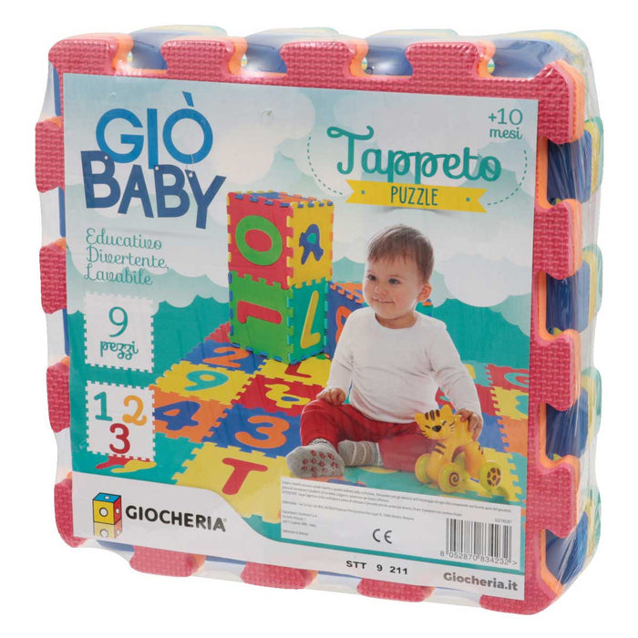 GIOCHERIA Tappeto Eva Numeri 9 Pz - GGI190287