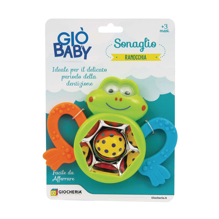 GIOCHERIA Giò Baby Sonaglino Ranocchia - GGI220038