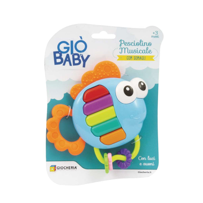 GIOCHERIA Giò Baby Sonaglio Musicale Pesce - GGI220040