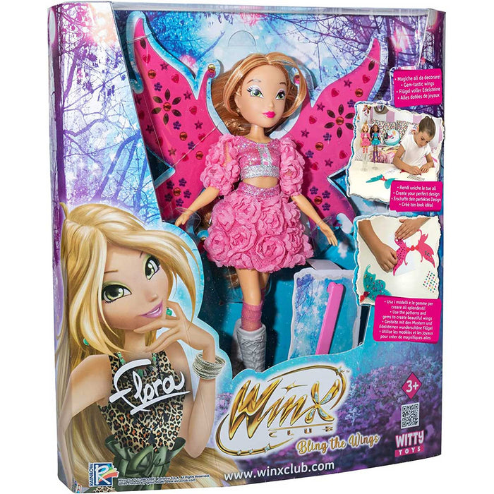 Poupée Doll Winx Club Flora Season Super Fate Enchantix Giochi Preziosi 8C0 Poupée Doll Winx Club Flora Season Super Fate Enchantix Giochi Preziosi 8C0