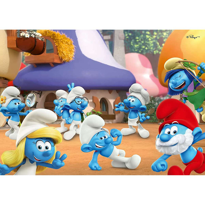 RAVENSBURGER I Puffi Puzzle 24 Pezzi Giant - 03136