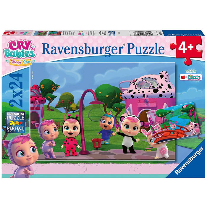 RAVENSBURGER Cry Babies Puzzle 2X24 - 05103 8