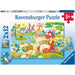 RAVENSBURGER Puzzle 2X12 Pezzi Dinosauri Giocosi - 05246