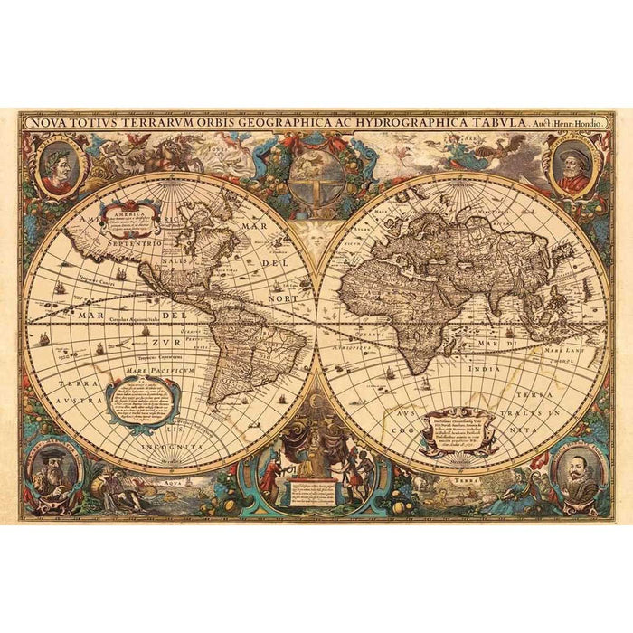 RAVENSBURGER Puzzle 5000 Mappamondo Storico - 05728