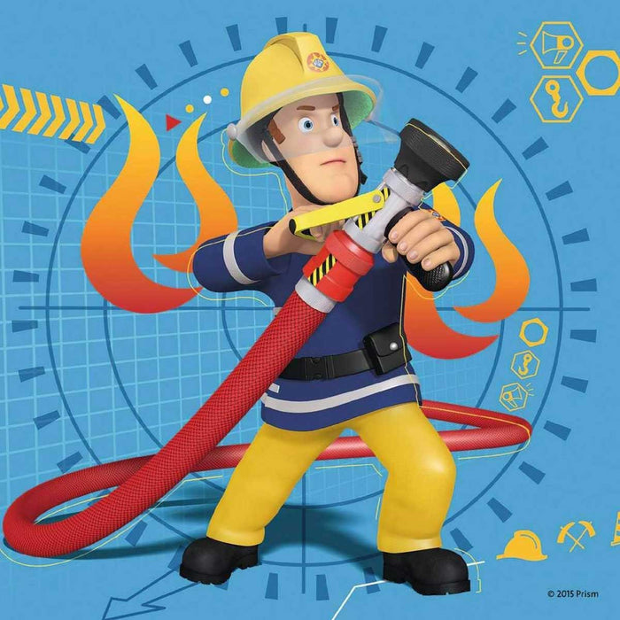 RAVENSBURGER Sam Il Pompiere 3 Puzzle Progressivi - 07065