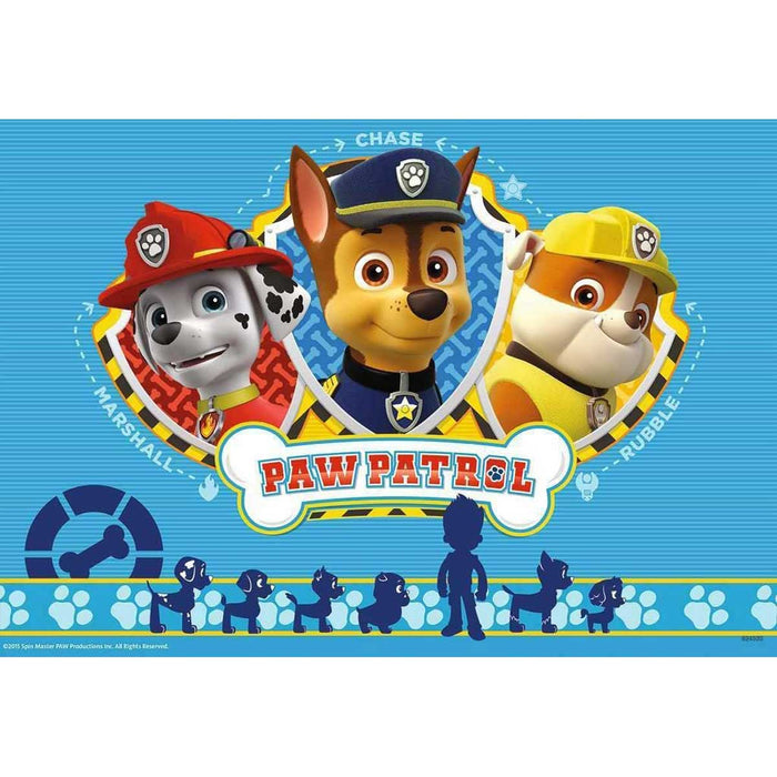 RAVENSBURGER Paw Patrol A Puzzle 2 X 12 Pz - 07586
