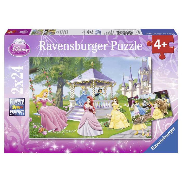 RAVENSBURGER Principesse Disney Puzzle 2X24 Pezzi - 08865