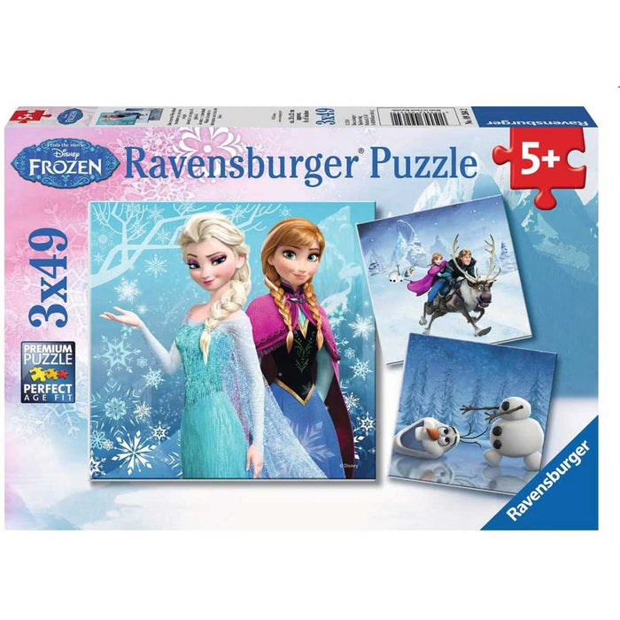 RAVENSBURGER Frozen Puzzle 3X49 Pezzi - 09264