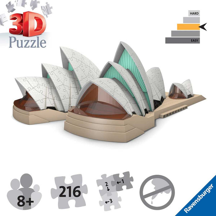 RAVENSBURGER Sydney Opera House Puzzle 3D - 11243