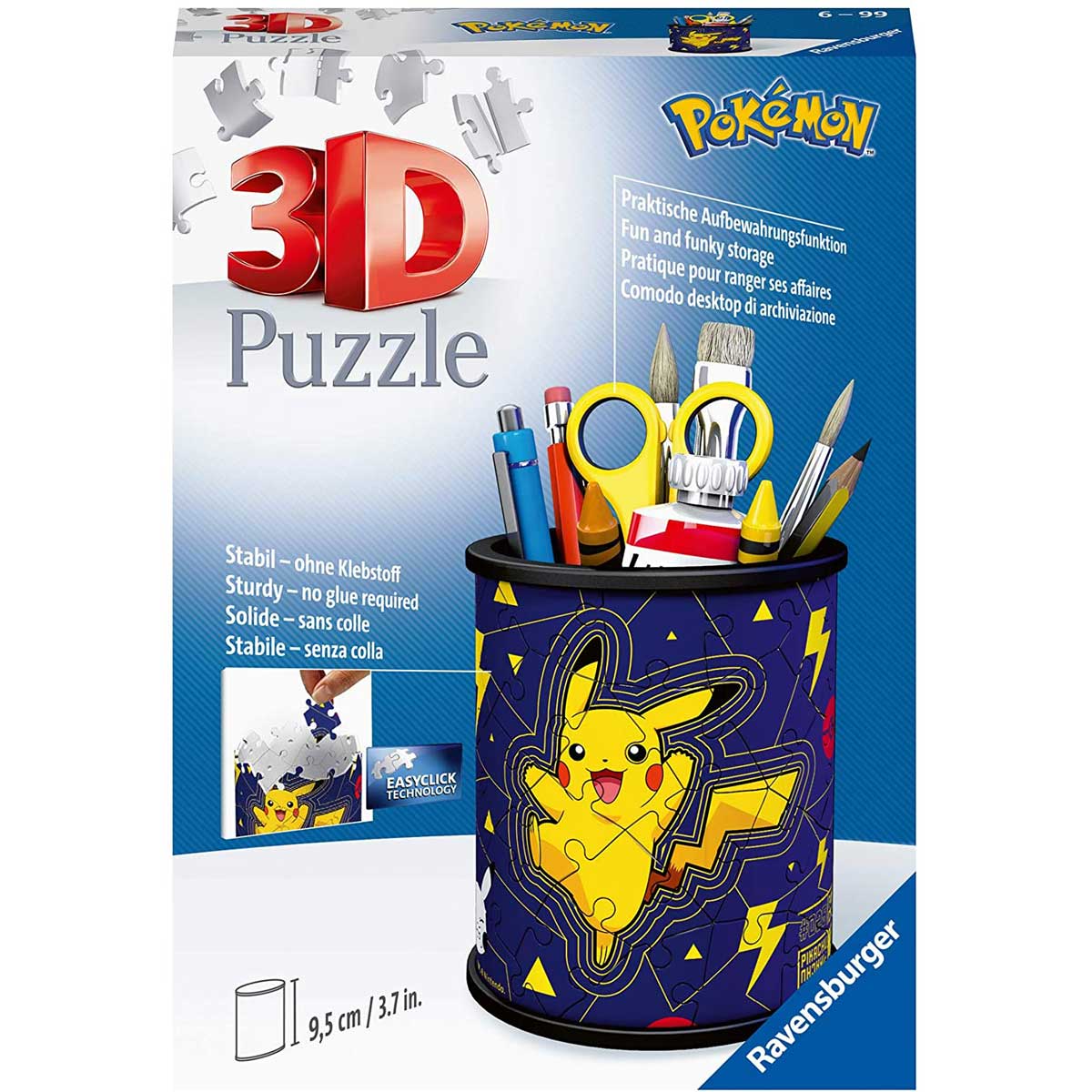 Portapranzo Pokemon Per Bambini - Contenitore Sandwich Rettangolare 16.5x11.5x5.5 Cm - Senza BPA - Foto 13