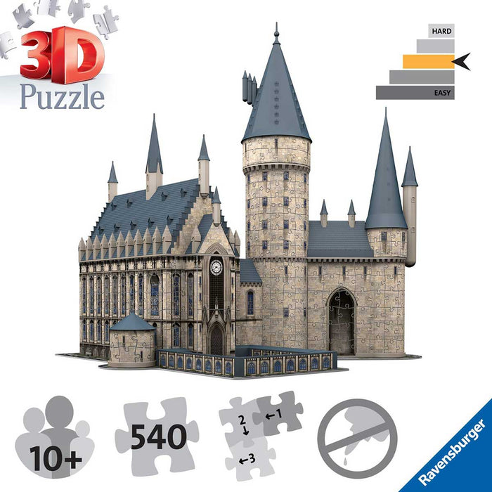RAVENSBURGER Harry Potter Puzzle 3D Castello Sala Grande - 11259