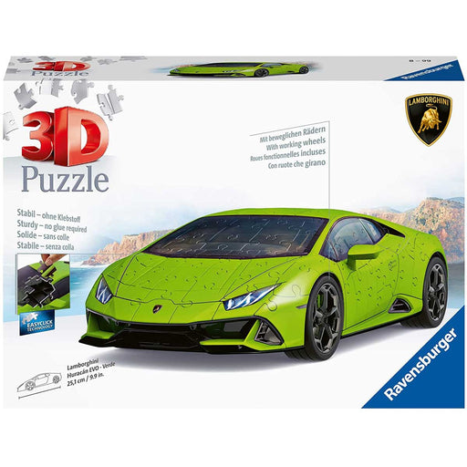 RAVENSBURGER Puzzle 3D Lamborghini Huracan Evo Verde - 11299