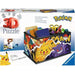 RAVENSBURGER 3D Storage Box - Scatola Portaoggeti Portapenna Pokémon - 11546
