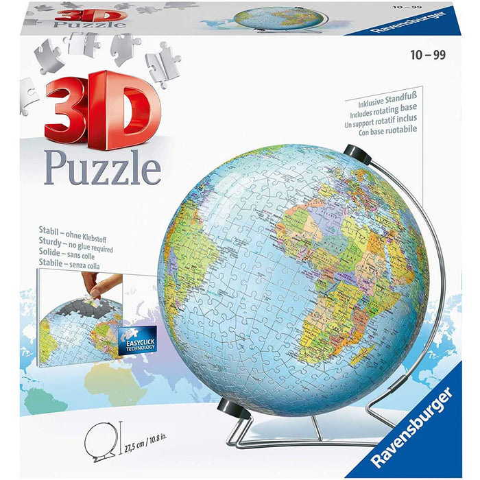 RAVENSBURGER 3D Globo 540 Pezzi 3D Puzzle - 12436
