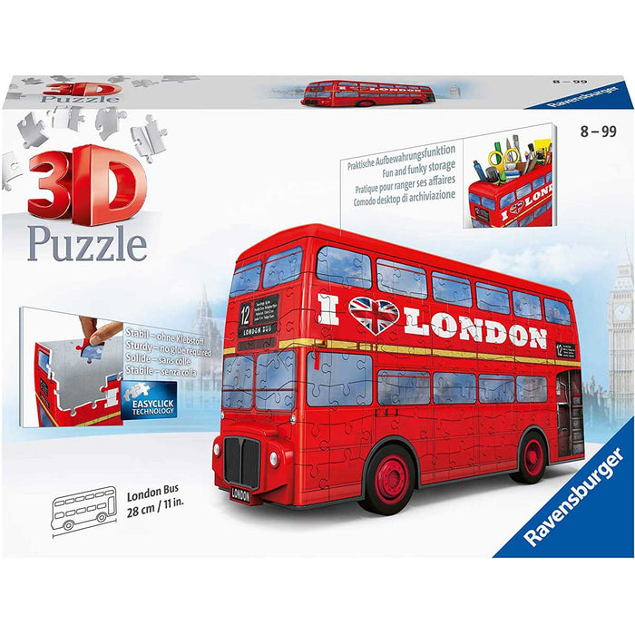RAVENSBURGER London Bus 3D Puzzle - 12534