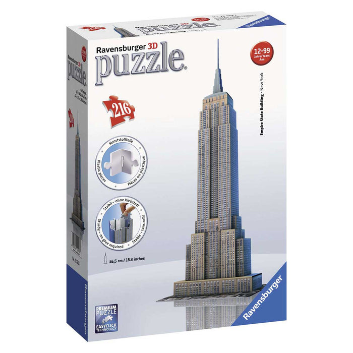 RAVENSBURGER Empire State Building Puzzle 3D Building - 12553