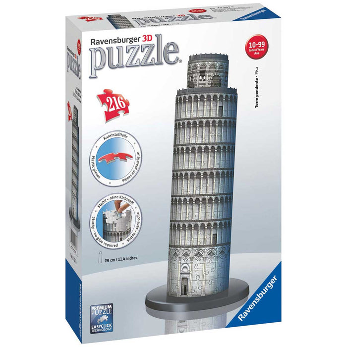 RAVENSBURGER Torre Di Pisa Puzzle 3D Building - 12557