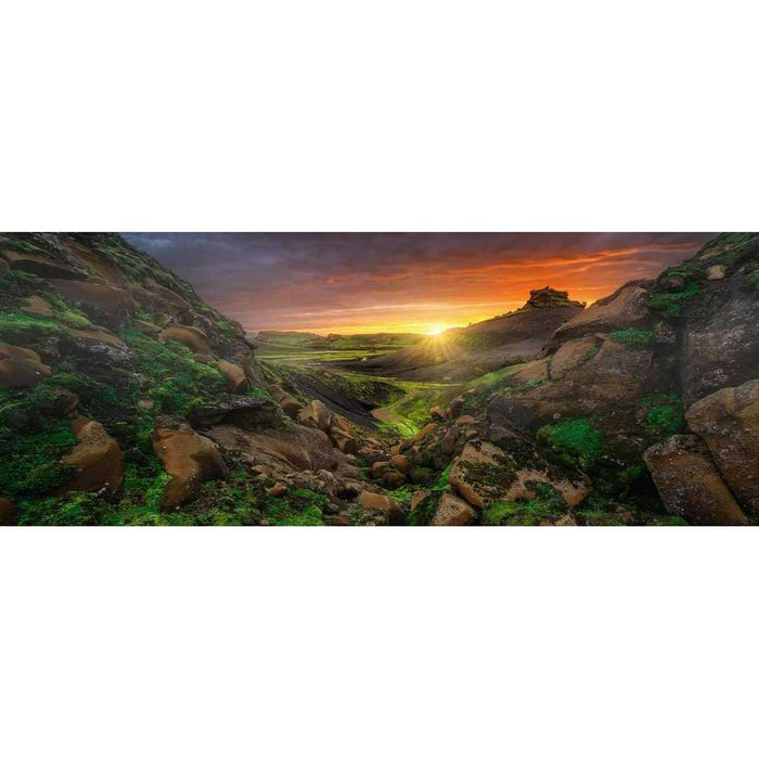 RAVENSBURGER Sole Sopra l’Islanda Puzzle 1000 Pezzi - 15094