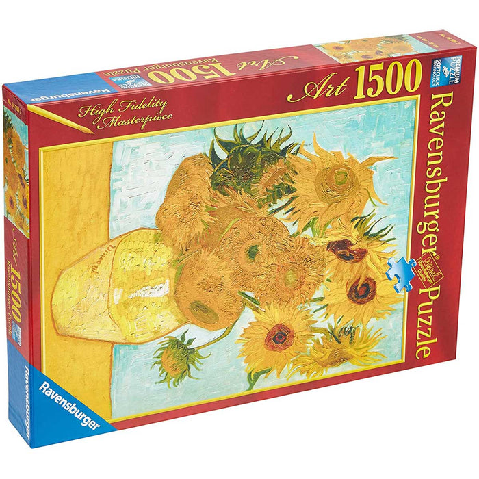 RAVENSBURGER Puzzle 1500 Pezzi Van Gogh Vaso Con Girasoli - 16206