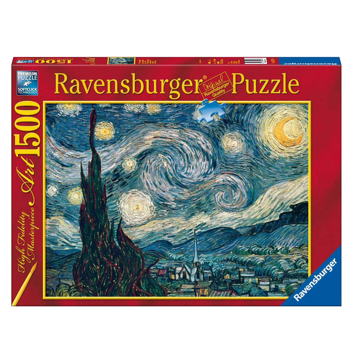 RAVENSBURGER Van Gogh: Notte Stellata Puzzle 1500 Pezzi - 16207
