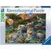 RAVENSBURGER Puzzle 1500 Pezzi Lupi In Primavera - 16598