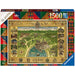 RAVENSBURGER Mappa Di Hogwarts Puzzle 1500 Pezzi - 16599
