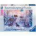 RAVENSBURGER Puzzle 1000 Pezzi Lupi Dell Artico - 19146