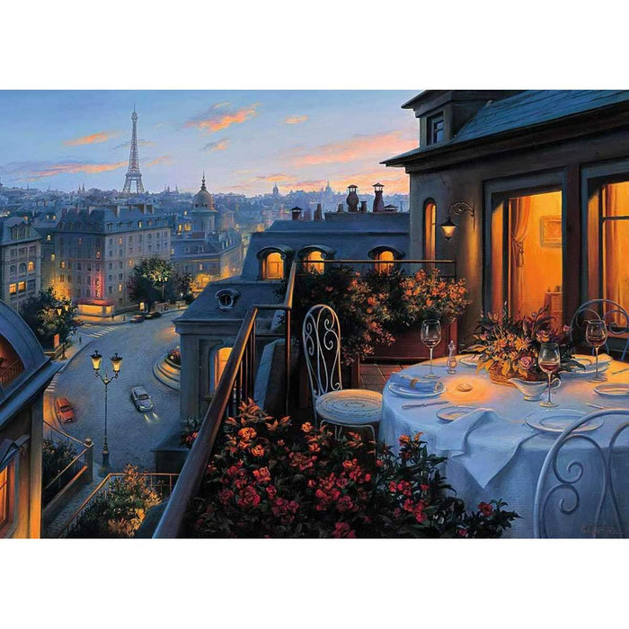 RAVENSBURGER Balcone A Parigi Puzzle 1000 Pezzi - 19410